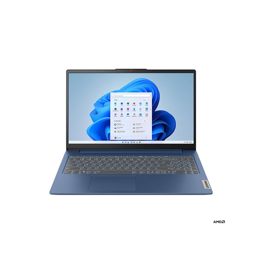 Laptop Lenovo IdeaPad Slim 3 15AMN8 Ryzen 3 7320U 8GB RAM 512GB SSD 15.6" FHD Azul