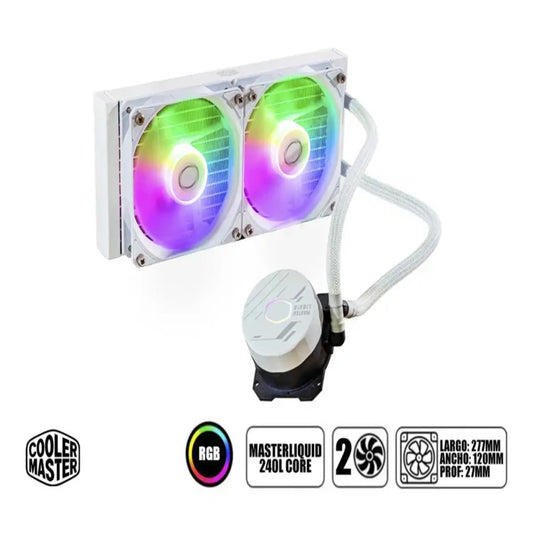 COOLER COOLER MASTER MASTERLIQUID 240L CORE WHITE