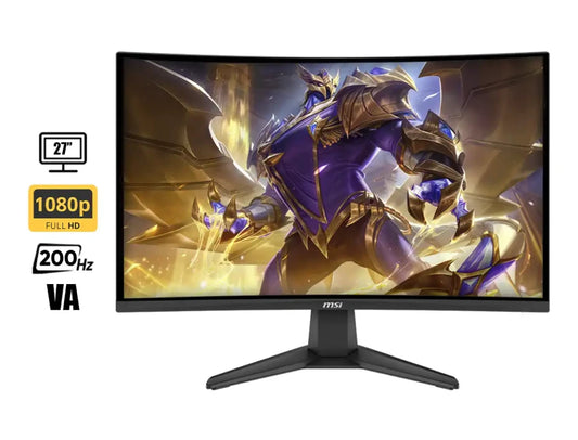 MONITOR MSI MAG 276CF E20 GAMING 27" FHD VA 200HZ 0.5MS HDMI