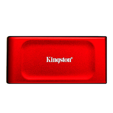 SSD Externo Kingston XS1000 2TB USB 3.2 Gen 2 Tipo-C 1050MB/s Portátil Rojo