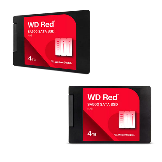 UNIDAD EN ESTADO SOLIDO WESTERN DIGITAL RED SA500 NAS, 4TB, SATA, 2.5", 7MM.