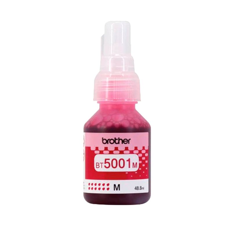 Tinta Brother BT5001M Magenta para Impresoras DCP-T300, T500W y T700W