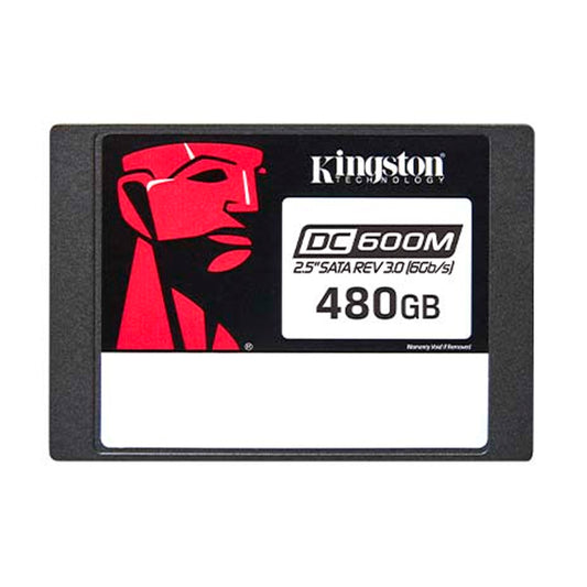 UNIDAD EN ESTADO SOLIDO KINGSTON DC600M 480GB, SATA REV. 3.0 (6GB/SEG), 2.5"