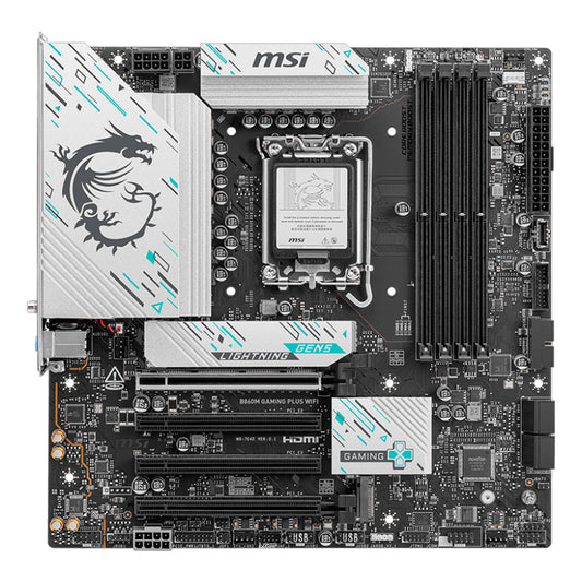 MOTHERBOARD MSI B860M GAMING PLUS WIFI LGA1851 MATX