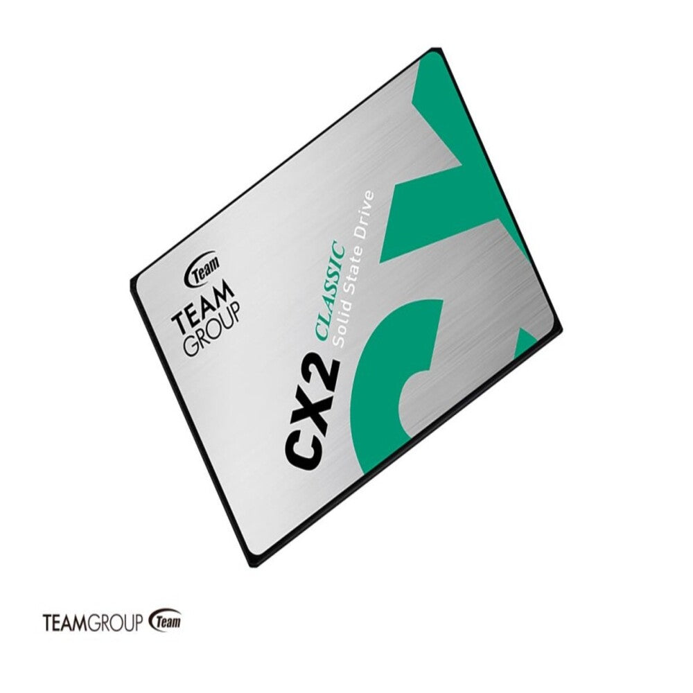 UNIDAD EN ESTADO SOLIDO TEAMGROUP CX2 CLASSIC 2TB, SATA III 6GB/S, 2.5"