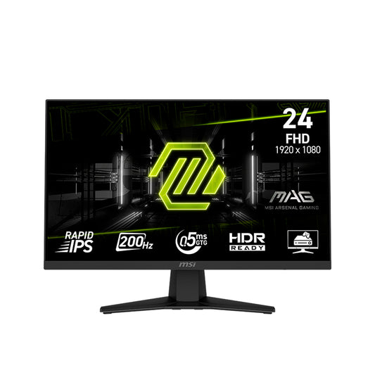 MONITOR MSI MAG 244F PLANO 23.8" FHD RAPID IPS 144HZ HDMI DP HEADPHONE OUT