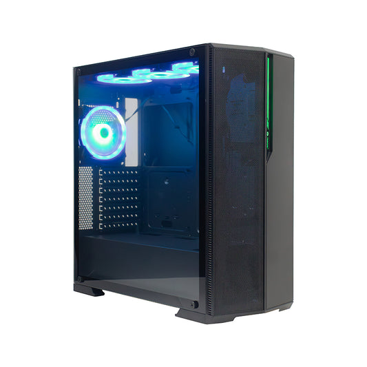CASE GAMER TEROS TE-1175N MID TOWER NEGRO DISEÑO GAMING