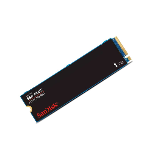 UNIDAD EN ESTADO SOLIDO SANDISK SSD PLUS 1TB, M.2 2280 PCIE NVME GEN 3.0