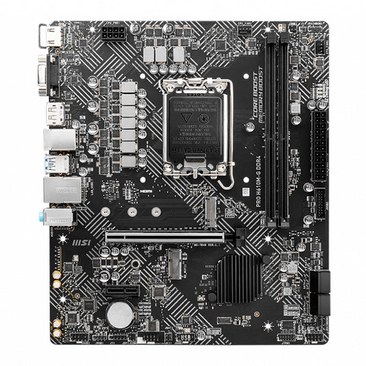 Motherboard MSI PRO H610M-A DDR4 LGA1700 mATX Intel H610 HDMI VGA 2x DIMM