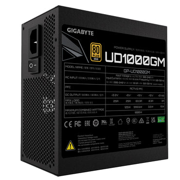 Fuente de Poder Gigabyte UD1000GM PG5 1000W 80 Plus Gold ATX Modular