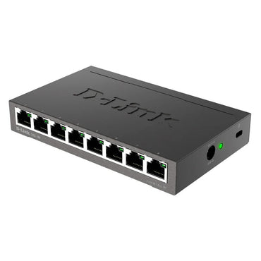 Switch D-Link DGS-108 8 Puertos Gigabit Ethernet Alta Velocidad 10/100/1000