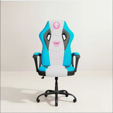 SILLA GAMER XTECH MARVEL XTF-MC100SG CON REPOSABRAZOS AJUSTABLES Y DISEÑO ERGONÓMICO EN GR