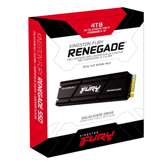SSD Kingston FURY Renegade 4TB M.2 2280 PCIe 4.0 NVMe 7300MB/s