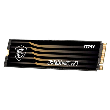 UNIDAD DE ESTADO SÓLIDO MSI SPATIUM M480 PRO PCIE 4.0 NVME M.2, 1TB