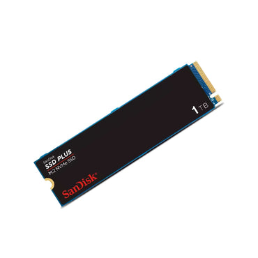 UNIDAD EN ESTADO SOLIDO SANDISK SSD PLUS 1TB, M.2 2280 PCIE NVME GEN 3.0