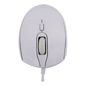MOUSE ÓPTICO TEROS TE-1225S DPI AJUSTABLE COLOR BLANCO