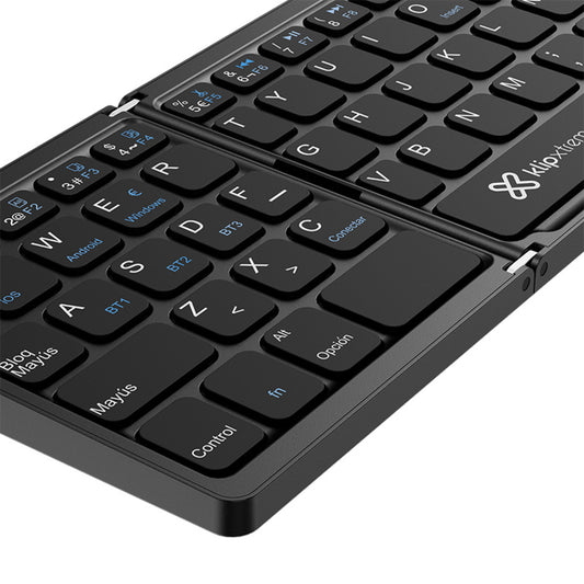 TECLADO INALÁMBRICO KLIP XTREME KCK-650S ESPAÑOL CON TOUCHPAD BLUETOOTH 5.0 NEGRO