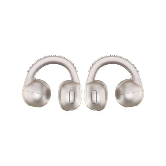 Audífonos Motorola Moto Buds Loop French Oak Swarovski Bluetooth Beige