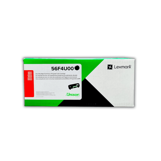 Tóner Lexmark 56F4X00 Negro 25000 Páginas para MS521 MS621 MS622 MX521 MX522 MX622