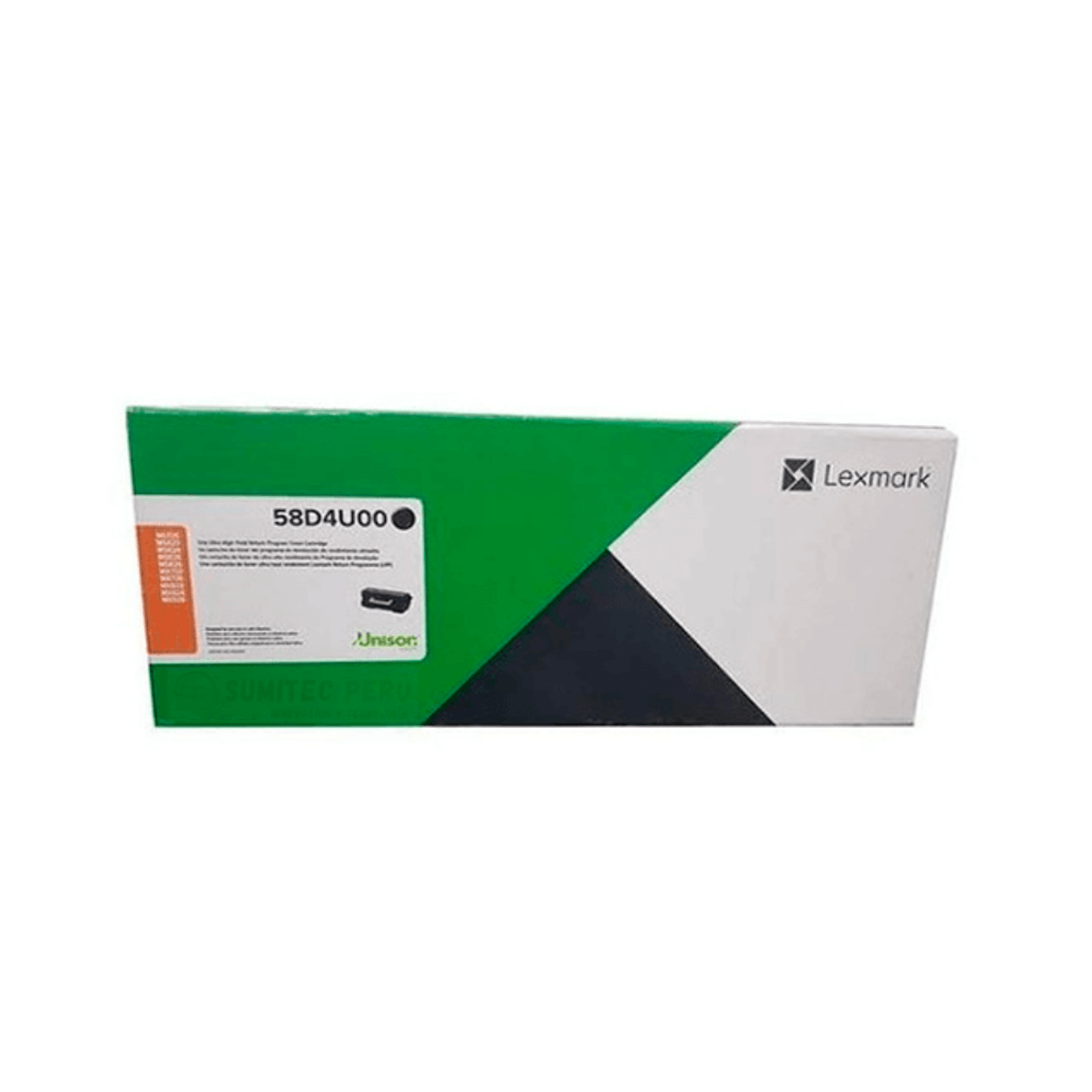 Tóner Lexmark 58D4U00 Negro Original para MS823 MX722 MX822 MX826 55000 Páginas