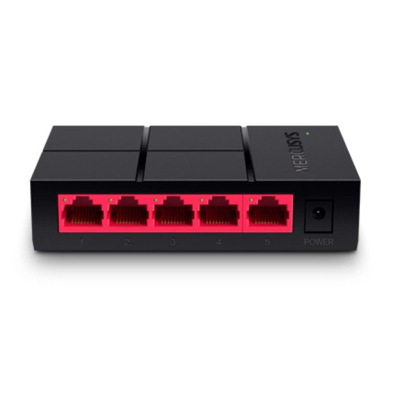 Switch Mercusys MS105 5 Puertos Fast Ethernet 10/100 No Gestionado Compacto