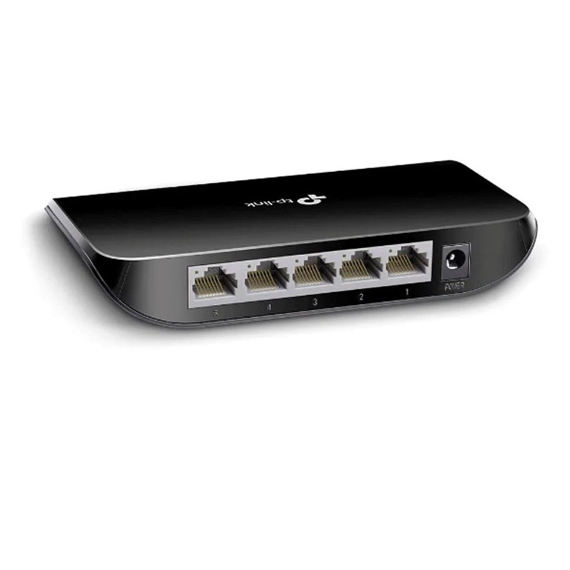 Switch TP-Link TL-SG1005D 5 Puertos Gigabit 10/100/1000 Desktop Alto Rendimiento