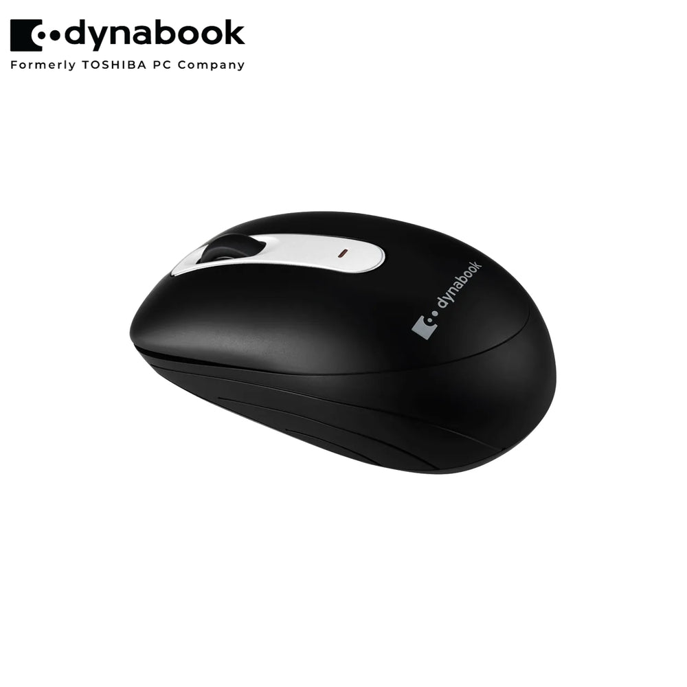 MOUSE DYNABOOK W90 INALÁMBRICO, ÓPTICO, 1000 DPI, DISEÑO ERGONÓMICO, COLOR NEGRO