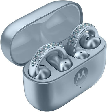 Audífonos Motorola Moto Buds Loop French Oak Swarovski Bluetooth 5.4 Open Ear