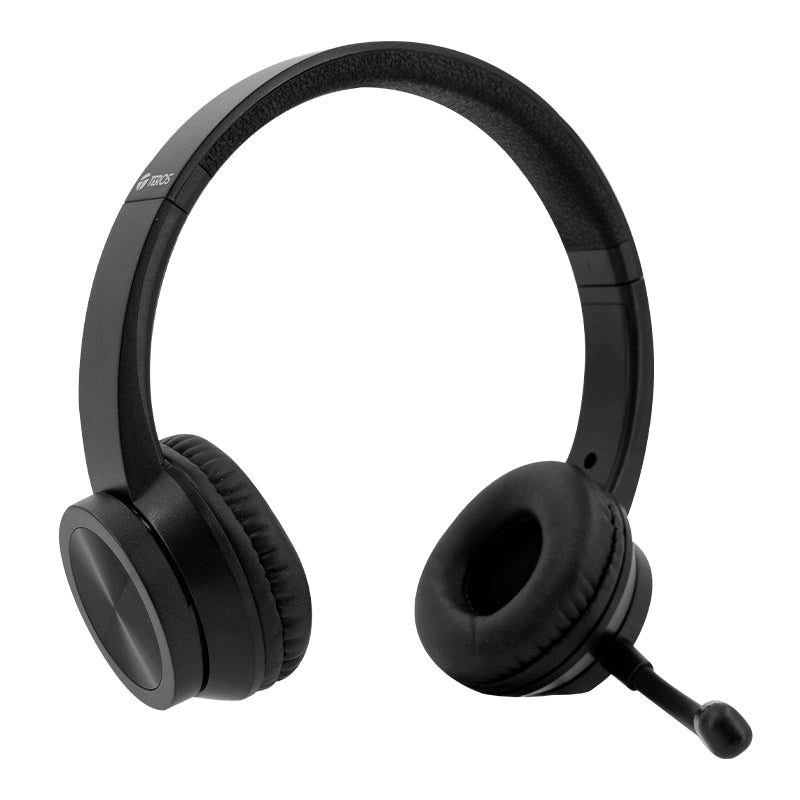 AUDÍFONO TEROS TE-8037N HEADSET ESTÉREO NEGRO