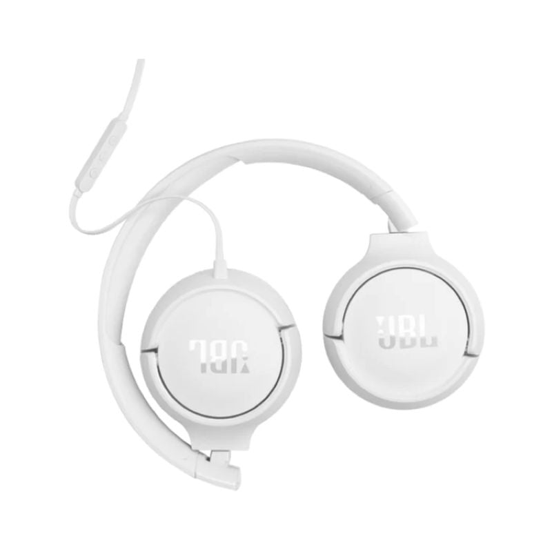 AURICULARES JBL TUNE 520C CON CABLE USB-C BLANCO