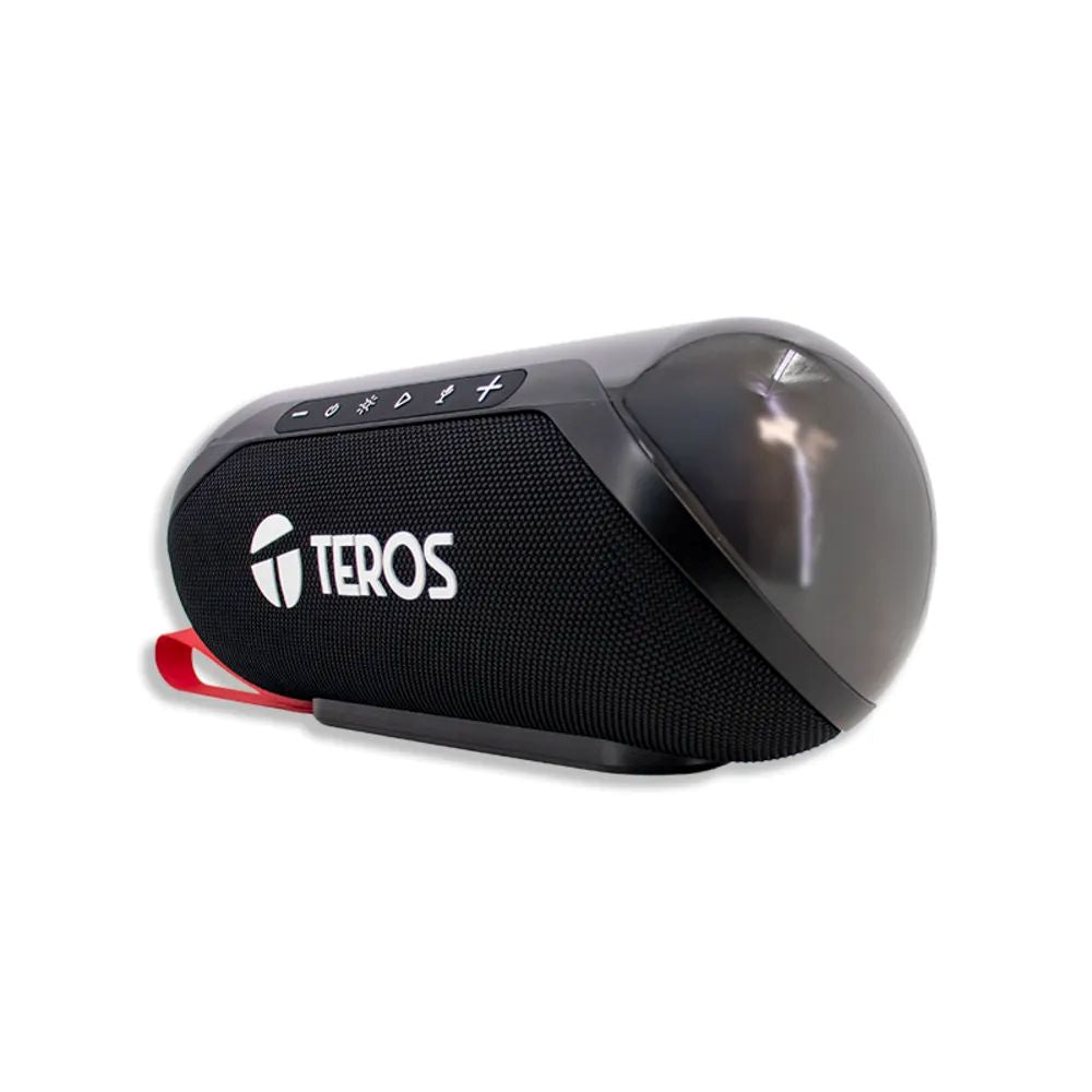 Parlante Bluetooth Teros TE-6046N Negro 20W RGB TWS Bluetooth 5.3 USB