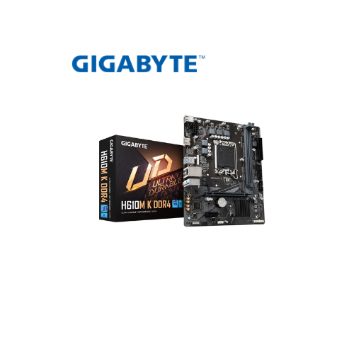Motherboard Gigabyte H610M K DDR4 Intel LGA 1700 Micro-ATX DDR4 HDMI M.2