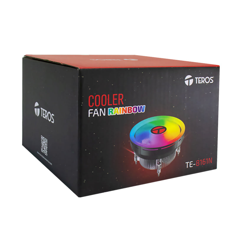 Cooler de Procesador Teros TE-8161N Intel LGA1200 LGA115X 90W Aire PWM