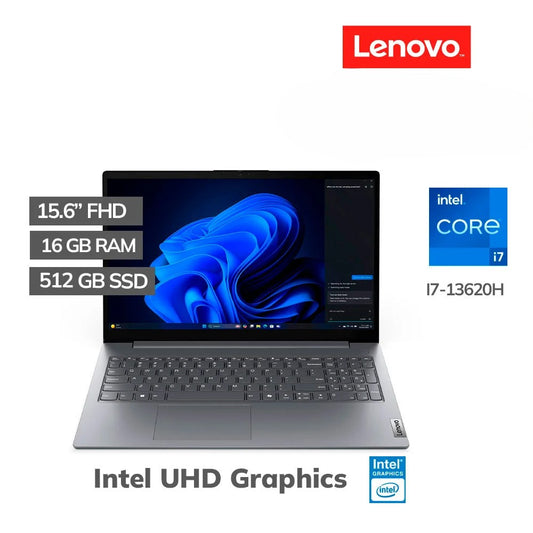 Laptop Lenovo V15 G5 IRL Core i7-13620H 16GB RAM 512GB SSD 15.6" FHD FreeDOS