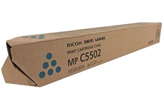 TONER RICOH 841754 MP C5502 CYAN 22.5KPG
