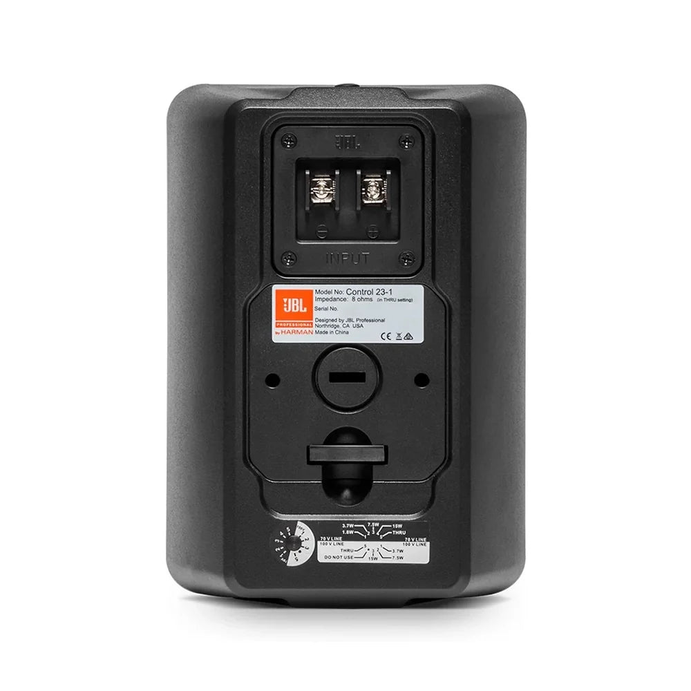 JBL Pro Control 23-1L Parlante de Superficie 3 Pulgadas 50W Negro