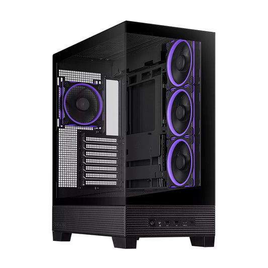 Case ASUS A31 Plus Black Mid Tower ARGB Tempered Glass