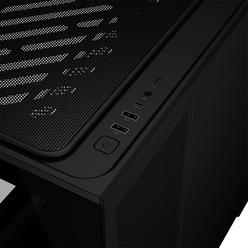 Case ASUS Prime AP202 ARGB Black Mid Tower Micro-ATX Mini-ITX Vidrio Templado