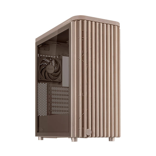 Case ASUS ProArt PA401 Wood Edition Beige Tempered Glass
