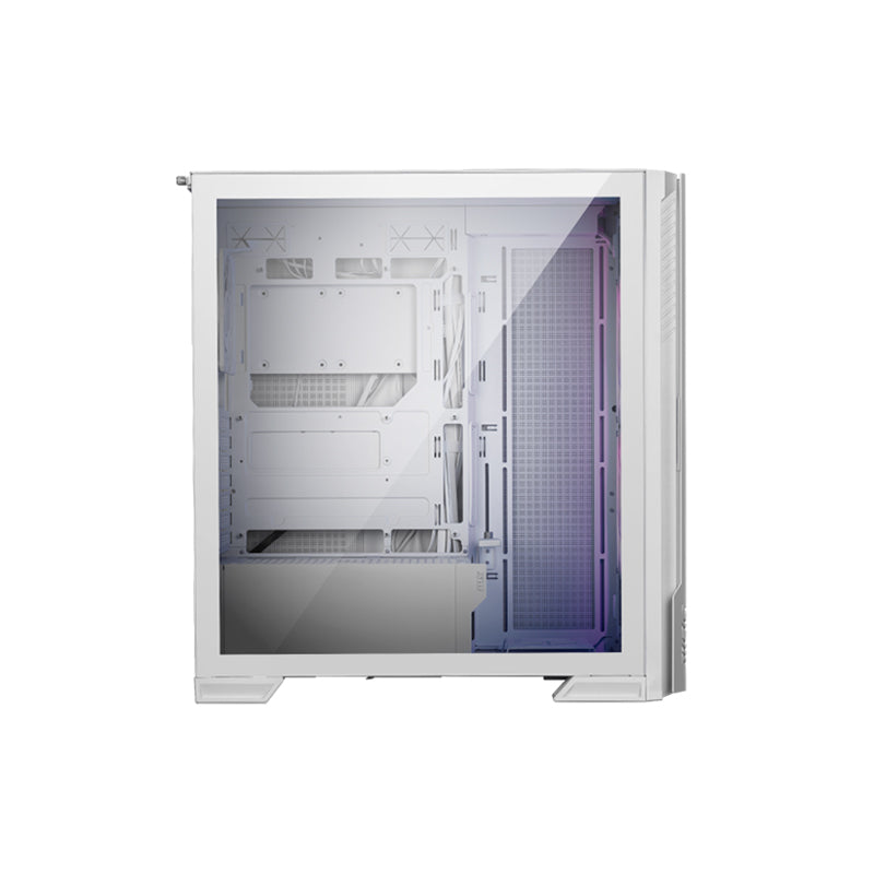 Case MSI MPG VELOX 300R AIRFLOW PZ White Mid Tower E-ATX Vidrio Templado ARGB