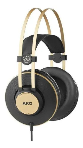 Audífonos Profesionales AKG K92 Closed-Back 3.5mm Negro Dorado