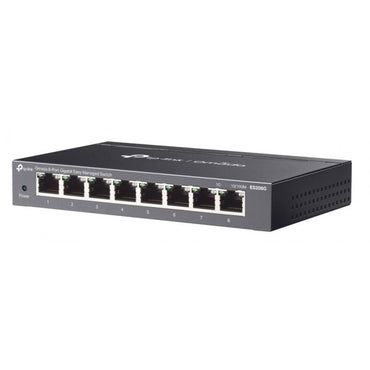 Switch TP-Link Omada ES208GP 8 Puertos Gigabit PoE+ Easy Managed 64W