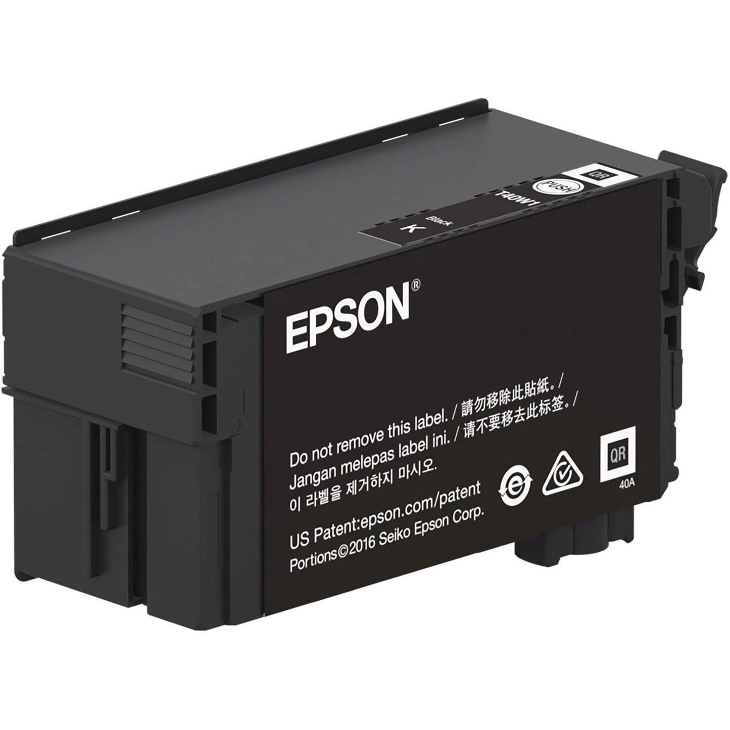 Cartucho de Tinta Epson T40W120 Negro 80ml UltraChrome XD2 para SureColor T3170 T5170