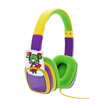 Audífonos Xtech XTH-350YL Diadema Limitador 85dB Protección Auditiva