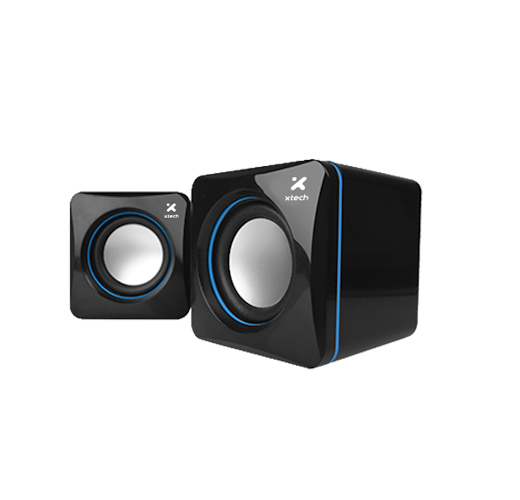 Parlantes Xtech XTS-110 para PC 6W Sonido Estéreo Compacto USB 3.5mm Escritorio