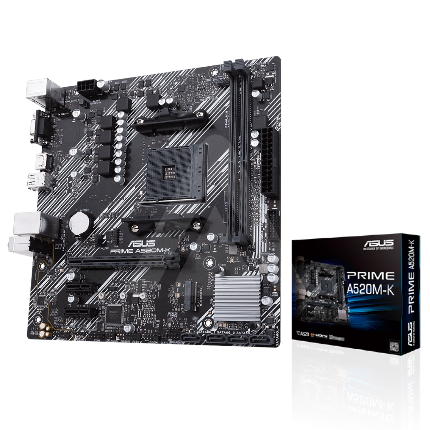 Motherboard ASUS Prime A520M-K AM4 DDR4 Micro ATX HDMI VGA