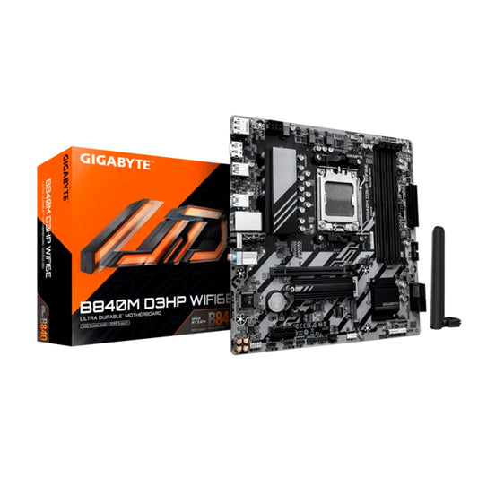 Motherboard Gigabyte B840M D3HP WiFi 6E AMD B840 AM5 DDR5 mATX