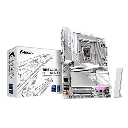 Motherboard Gigabyte Z890 A ELITE WF7 ICE Intel Z890 LGA1851 DDR5 WiFi 7 ATX PCIe 5.0