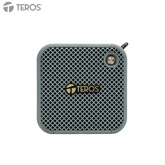 Parlante Inalámbrico TEROS Legacy 6051 Verde Bluetooth 5.3 8W USB TF AUX 1500mAh