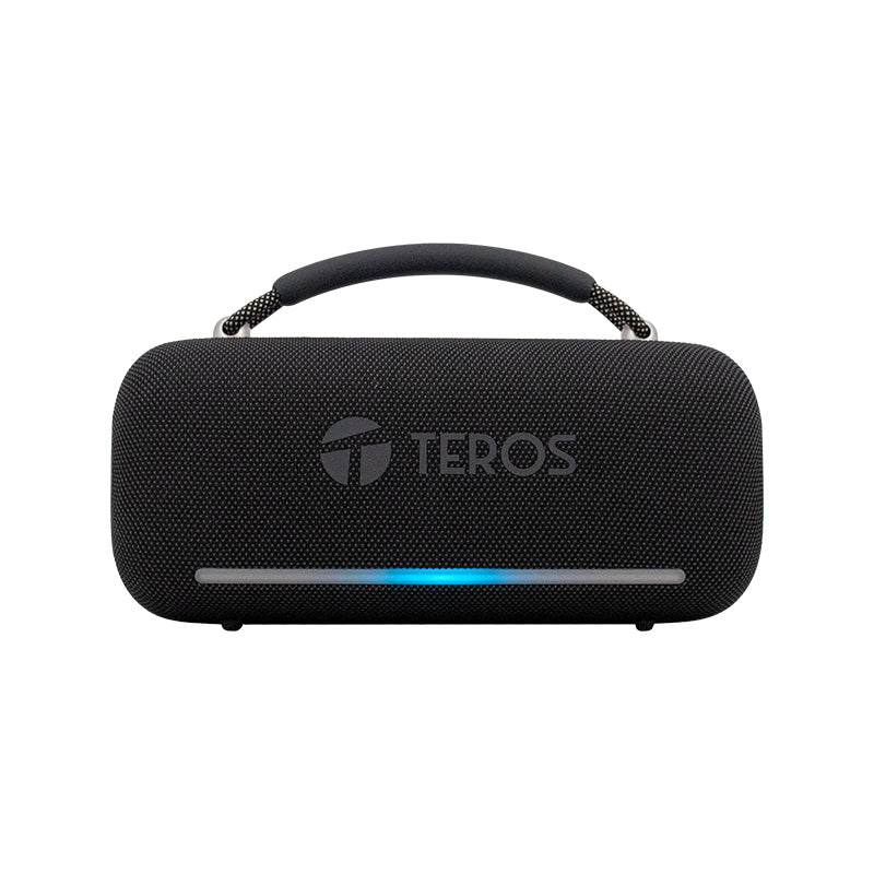 Parlante Inalámbrico Teros Vibes VB-6049BLK 60W Bluetooth 5.3 RGB USB Negro